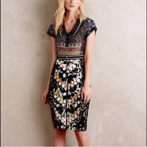 Byron Lars Margot Pencil Dress 0